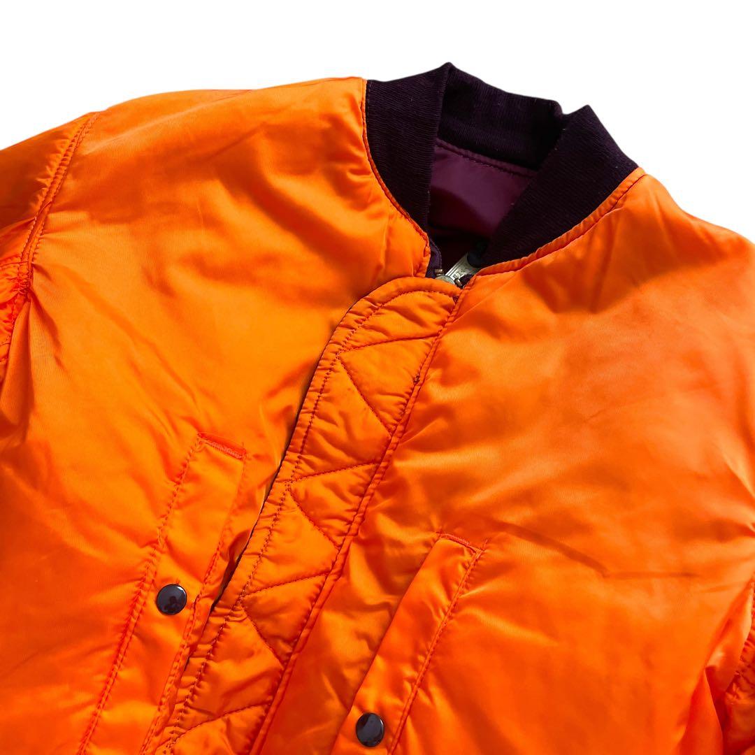 極美品 90s ビンテージ ALPHA MA-1 USA製 size M 短丈