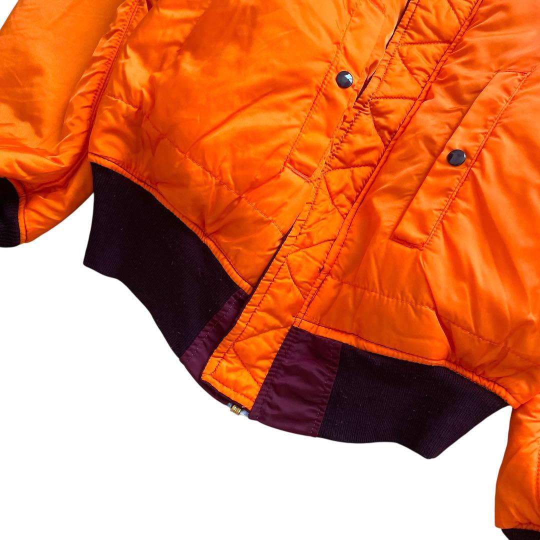 極美品 90s ビンテージ ALPHA MA-1 USA製 size M 短丈