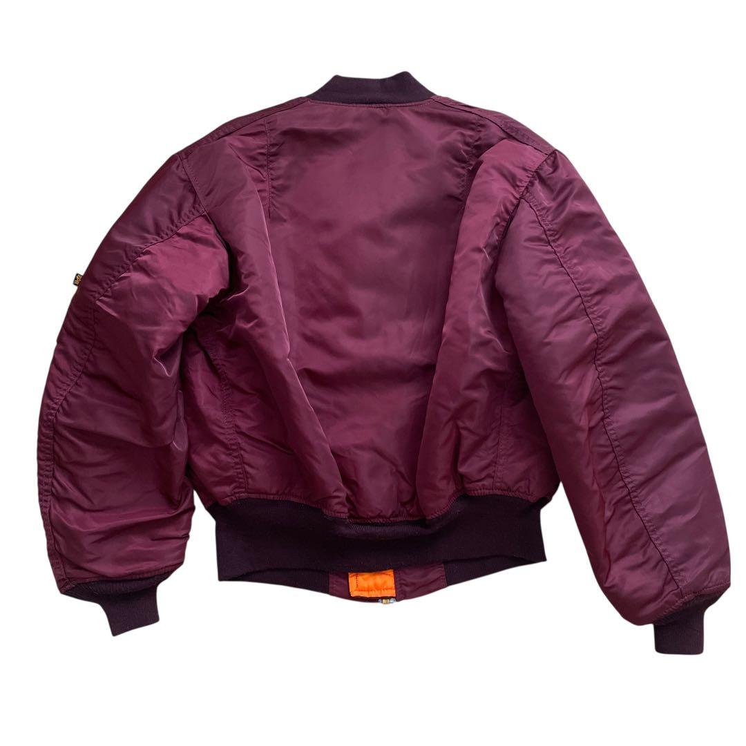 極美品 90s ビンテージ ALPHA MA-1 USA製 size M 短丈