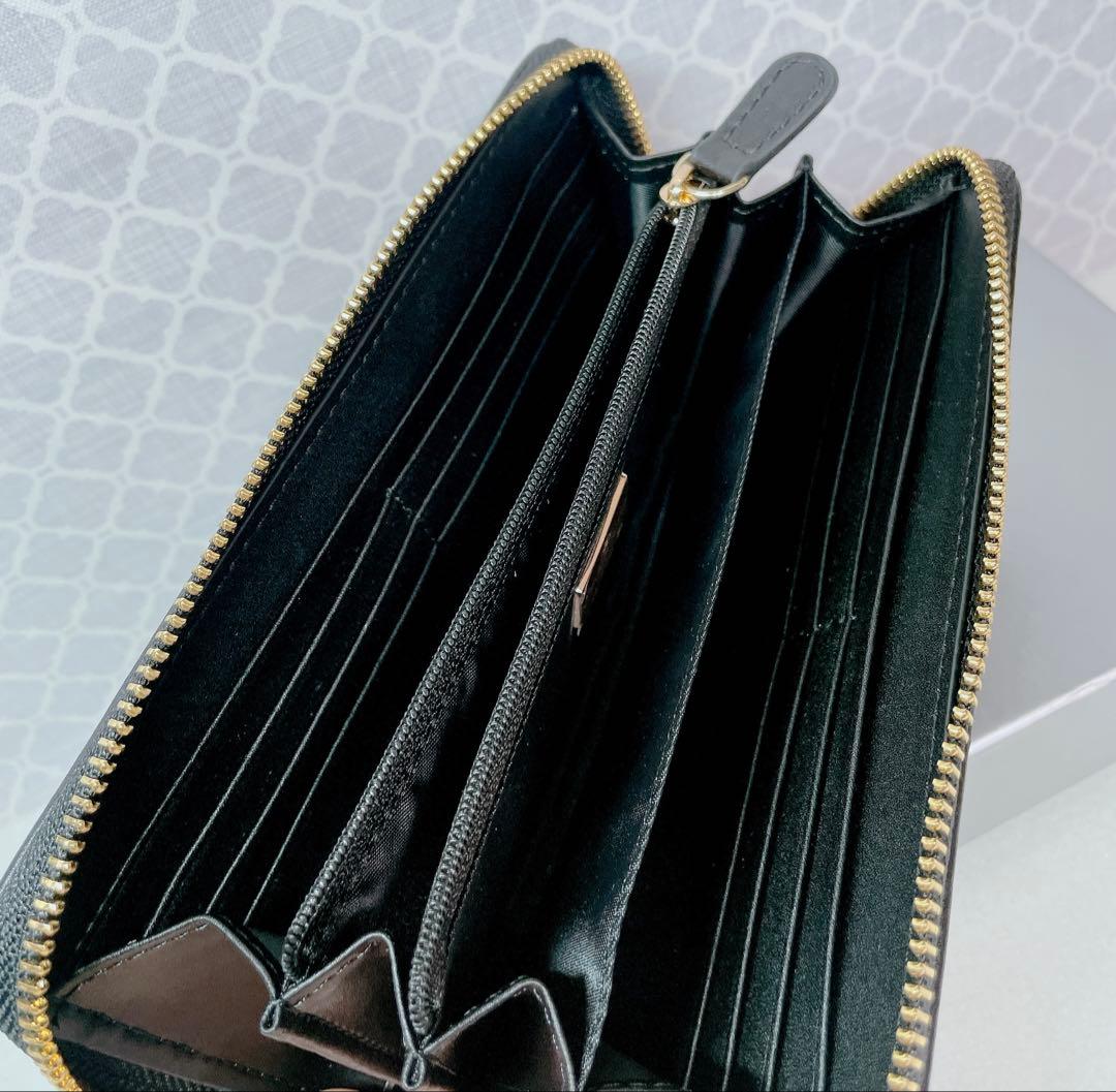 【大人気✨️1点】ヴィヴィアン・ウエストウッド チェック黒 長財布