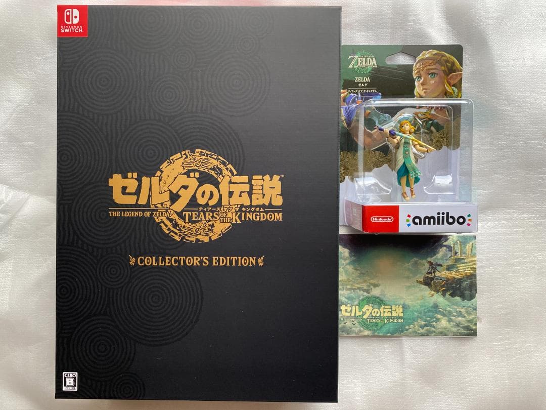 ゼルダの伝説 ティアーズオブザキングダム＋ゼルダ姫amiibo 新品未使用