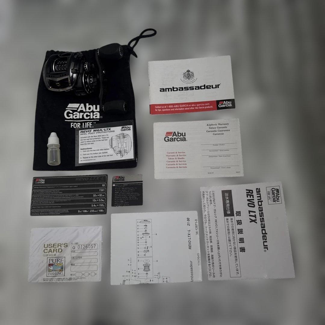 アブガルシア AbuGarcia Revo LTX-L SHS (左ハンドル)