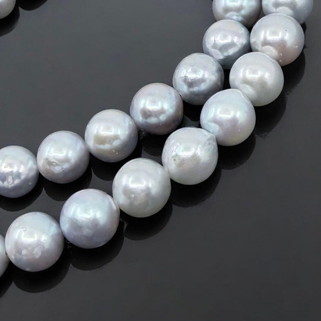 【最高峰】アコヤ　パール　本真珠　ネックレス　大珠　8.5mm