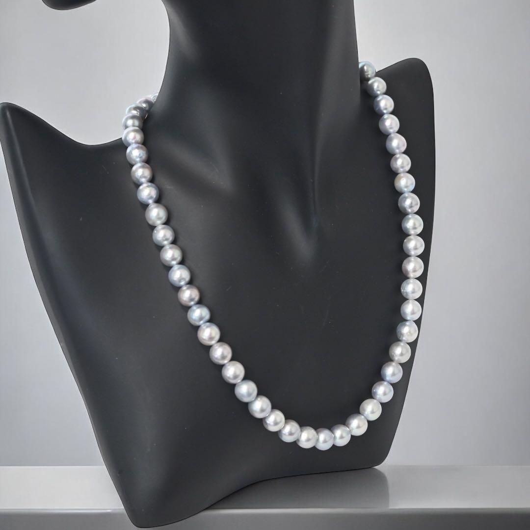 【最高峰】アコヤ　パール　本真珠　ネックレス　大珠　8.5mm