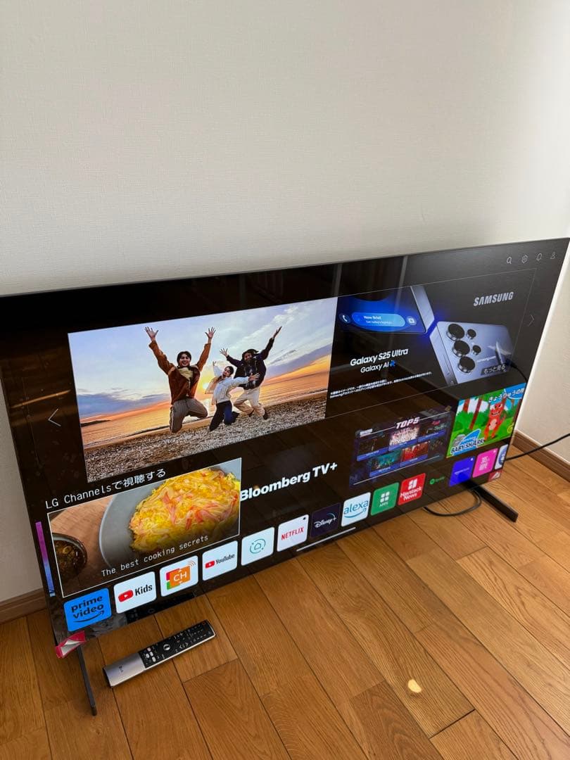 も*ち様 美品 OLED55G1PJA LG 55型TV 初期フィルム・ウォール