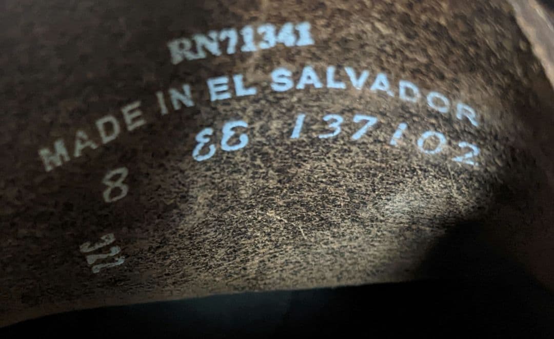 エルエルビーン　ハンドソーン　モカシン　ブルーチャーモック　サイズ8