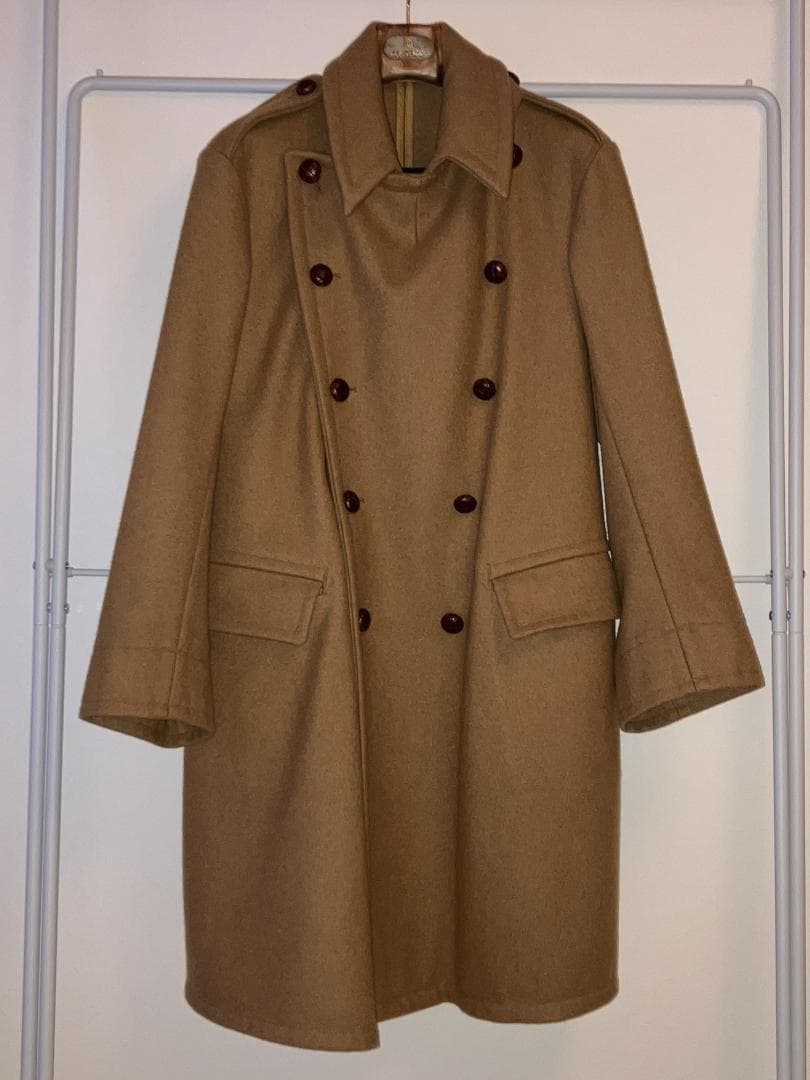 ANATOMICA CD LONG COAT M ウールメルトン