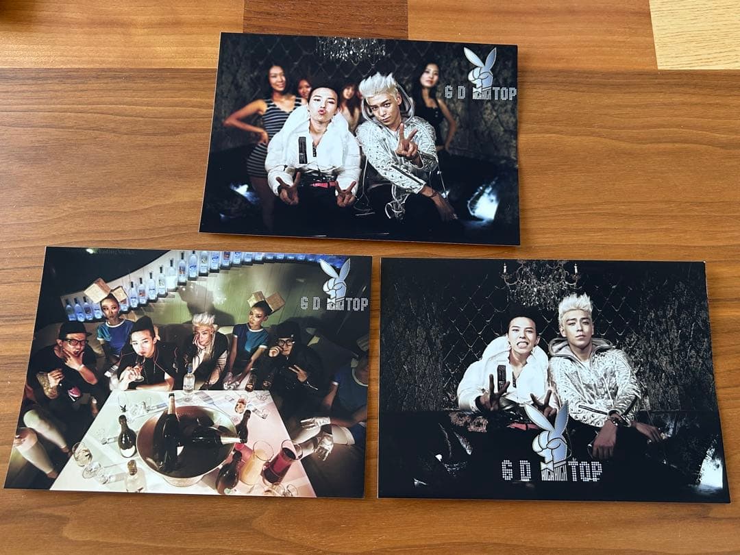 BIGBANG G-DRAGON TOP GD&TOP 5枚セット