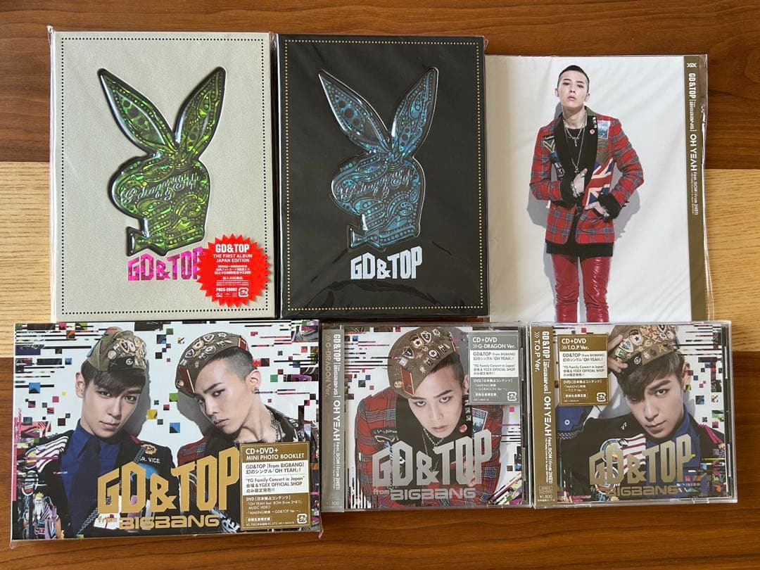 BIGBANG G-DRAGON TOP GD&TOP 5枚セット