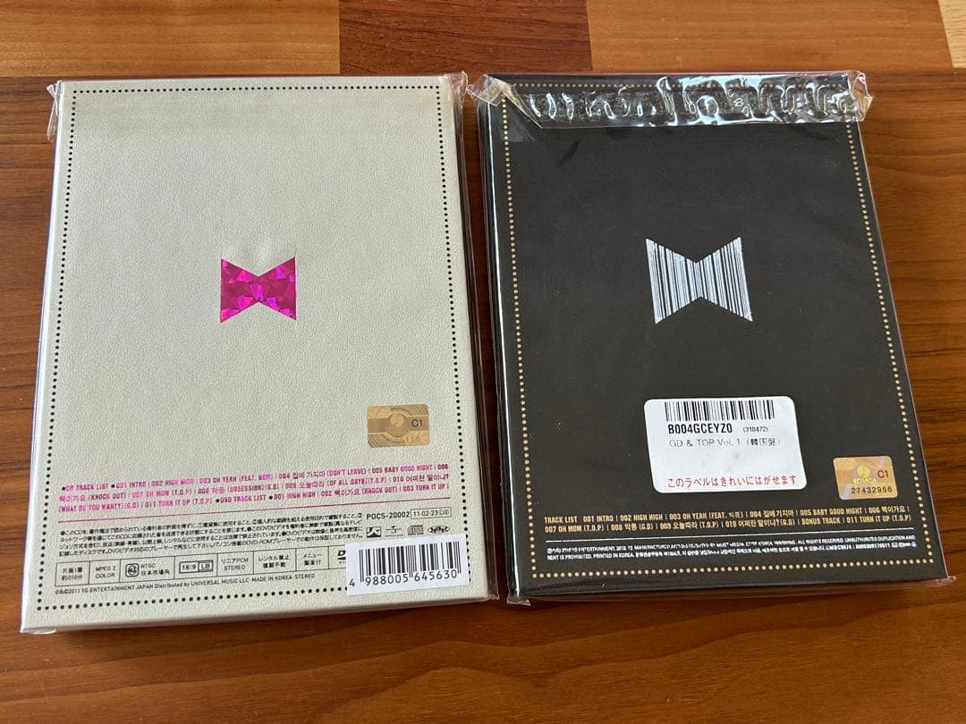 BIGBANG G-DRAGON TOP GD&TOP 5枚セット