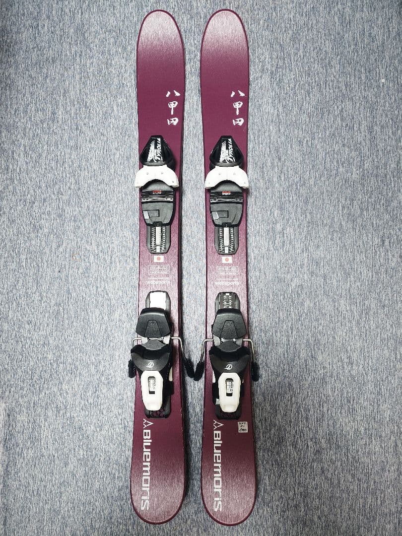 【☆れいいい☆】ブルーモリス ショートスキー ビンディング付き