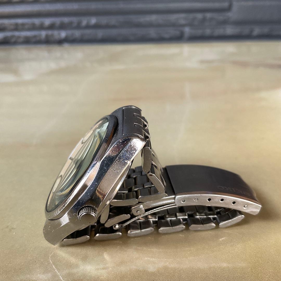 SEIKO ACTUS SS 21JEWELS千鳥柄文字盤稼働品