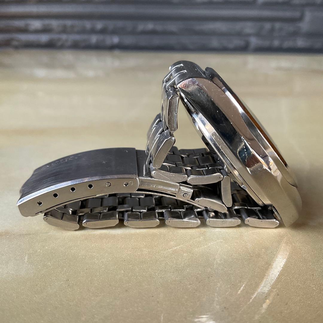 SEIKO ACTUS SS 21JEWELS千鳥柄文字盤稼働品