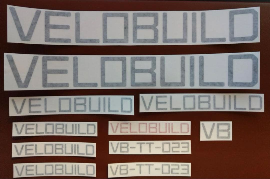 k*i様 【新品未使用】VeloBuild　TTバイクフレームセット+α