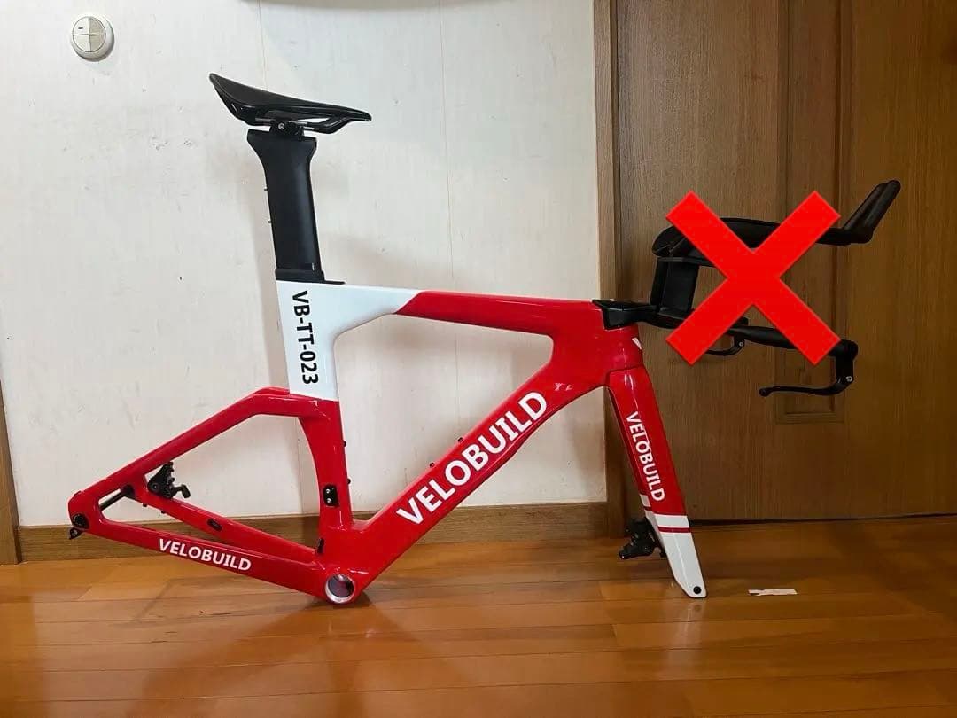 k*i様 【新品未使用】VeloBuild　TTバイクフレームセット+α