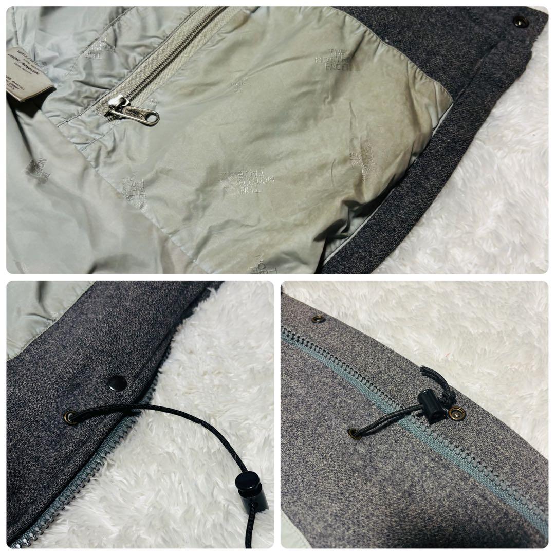 極希少 80's THE NORTH FACE ウール ハーフコート USA製