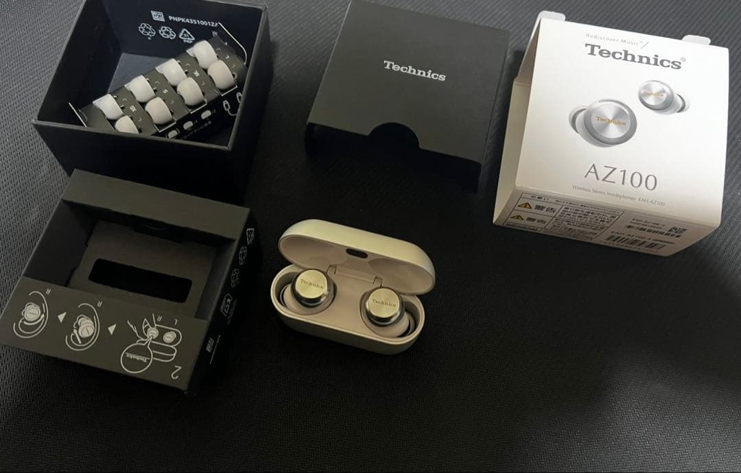 Technics AZ100 ワイヤレスイヤホン シルバー