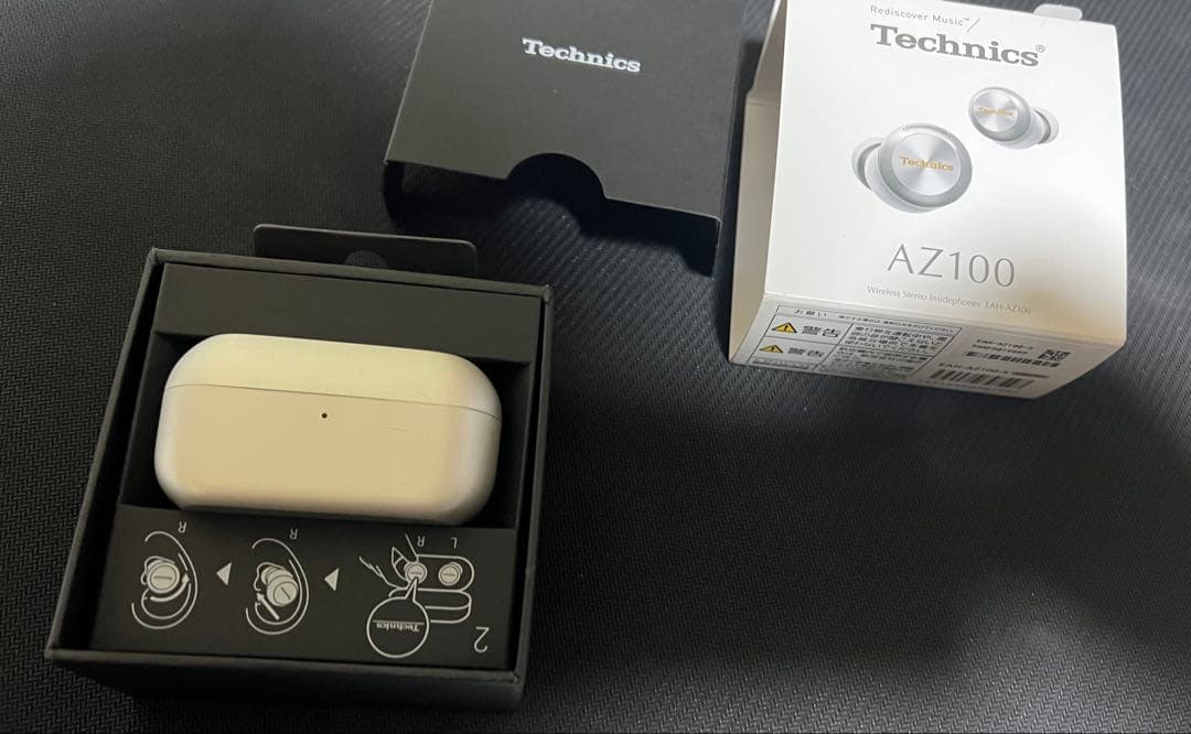Technics AZ100 ワイヤレスイヤホン シルバー