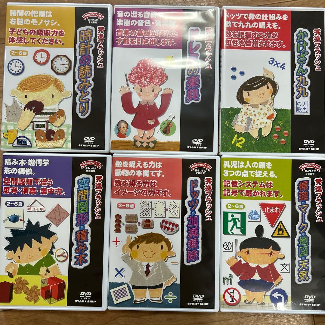 星みつる式才能教育 秀逸フラッシュDVD全巻セット