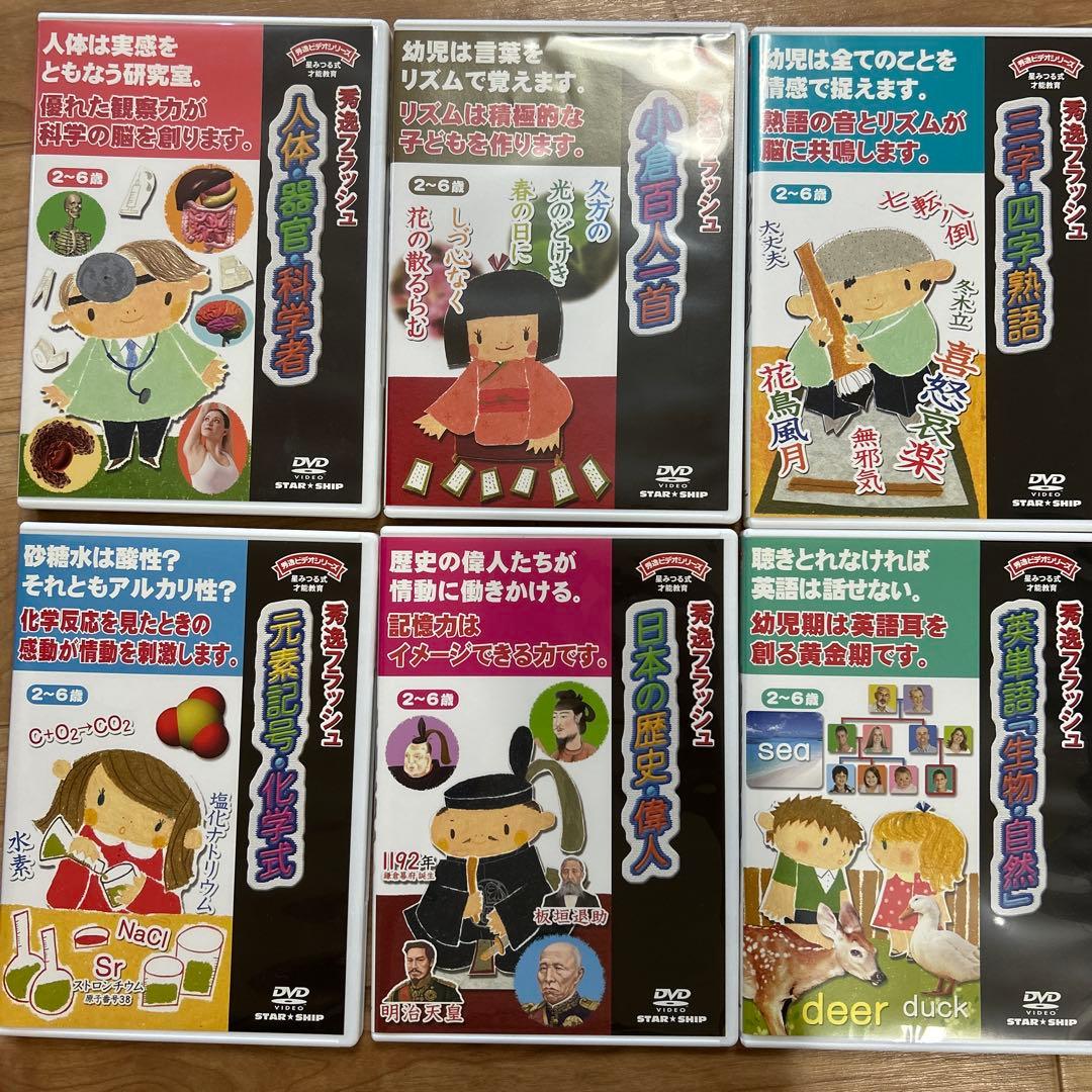 星みつる式才能教育 秀逸フラッシュDVD全巻セット