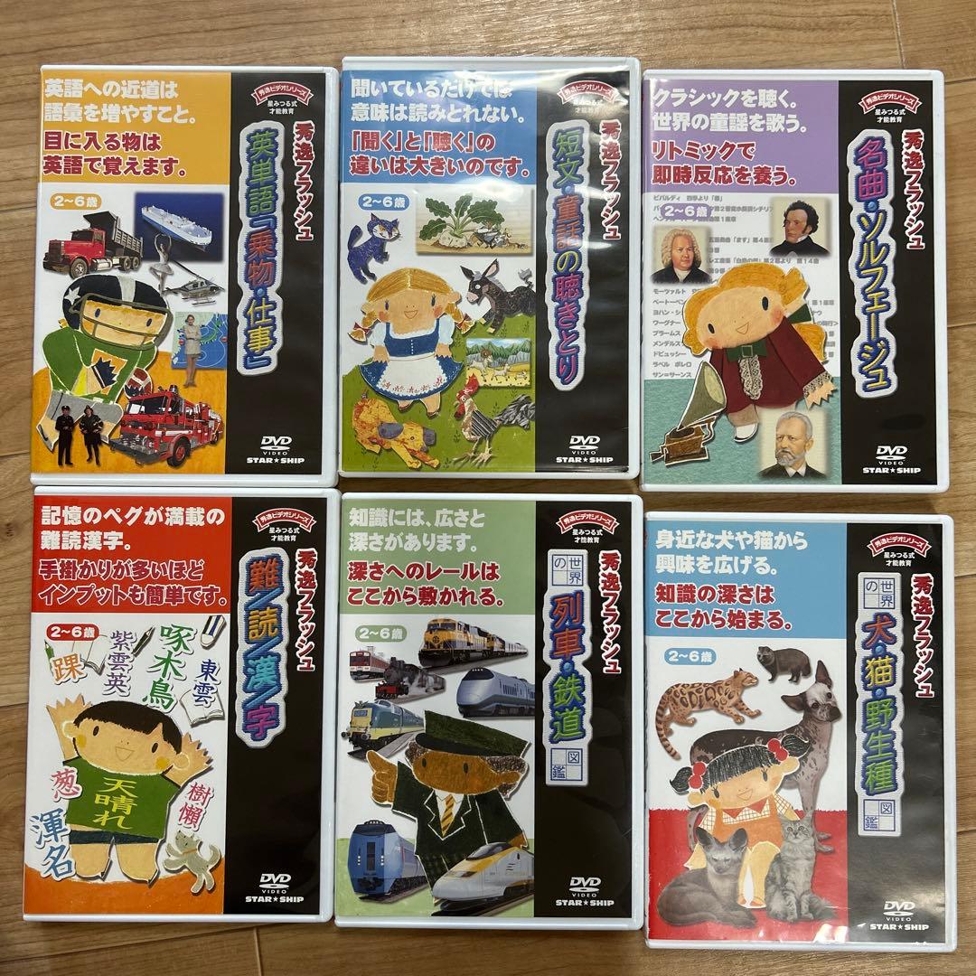 星みつる式才能教育 秀逸フラッシュDVD全巻セット