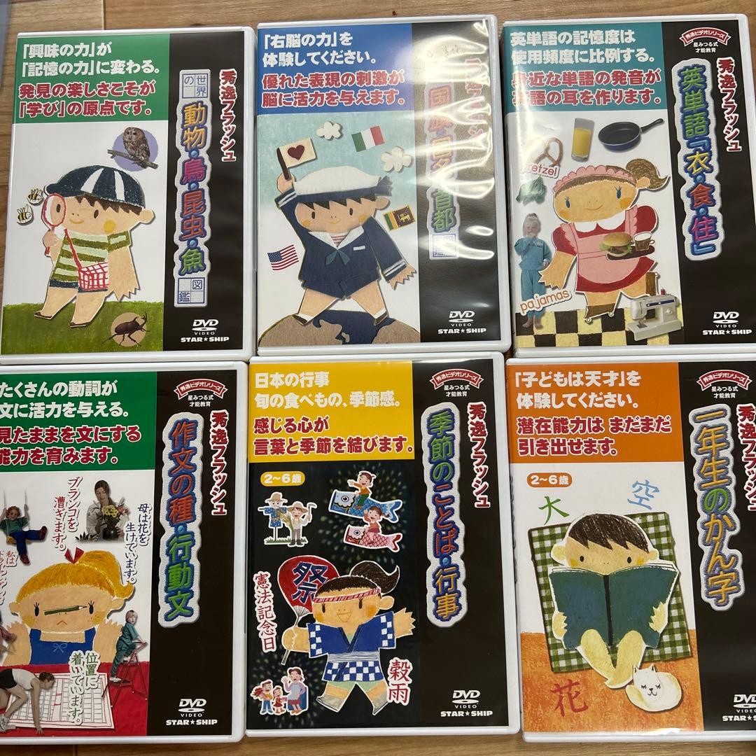 星みつる式才能教育 秀逸フラッシュDVD全巻セット