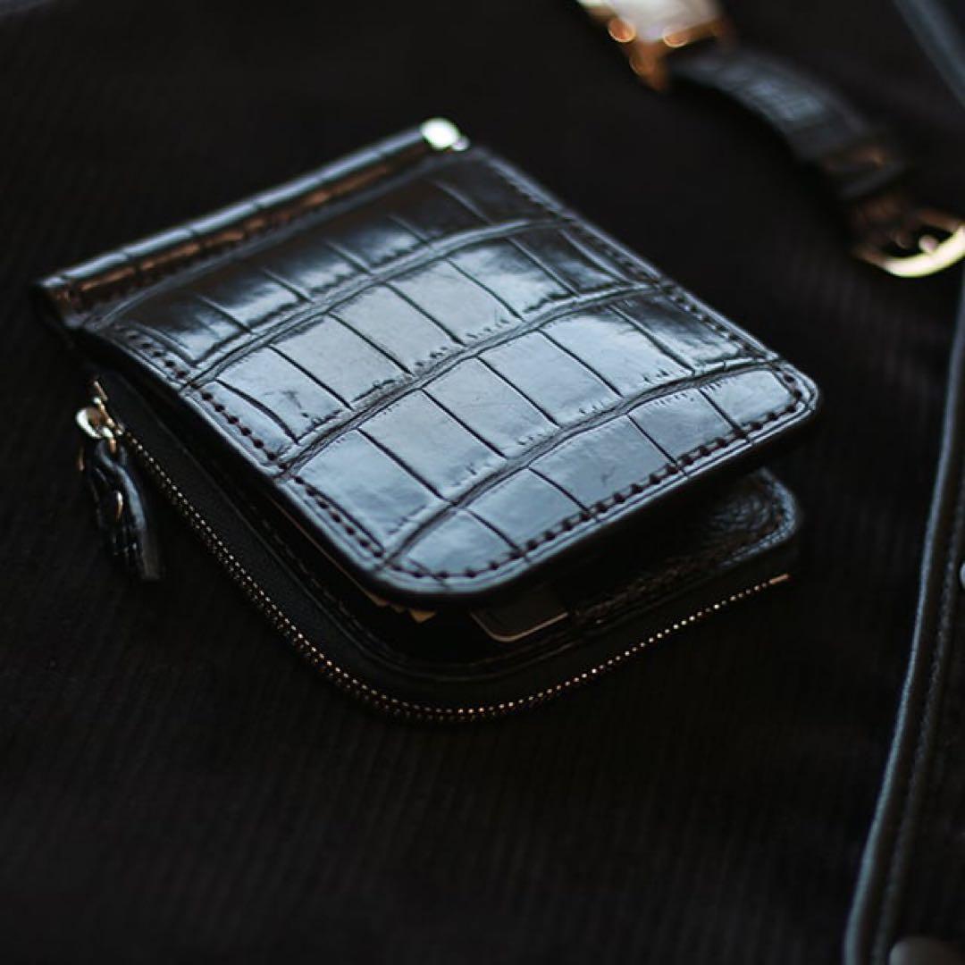 PREBLIC＊プレブリック＊THOMAS＊クロコダイル＊ウォレット