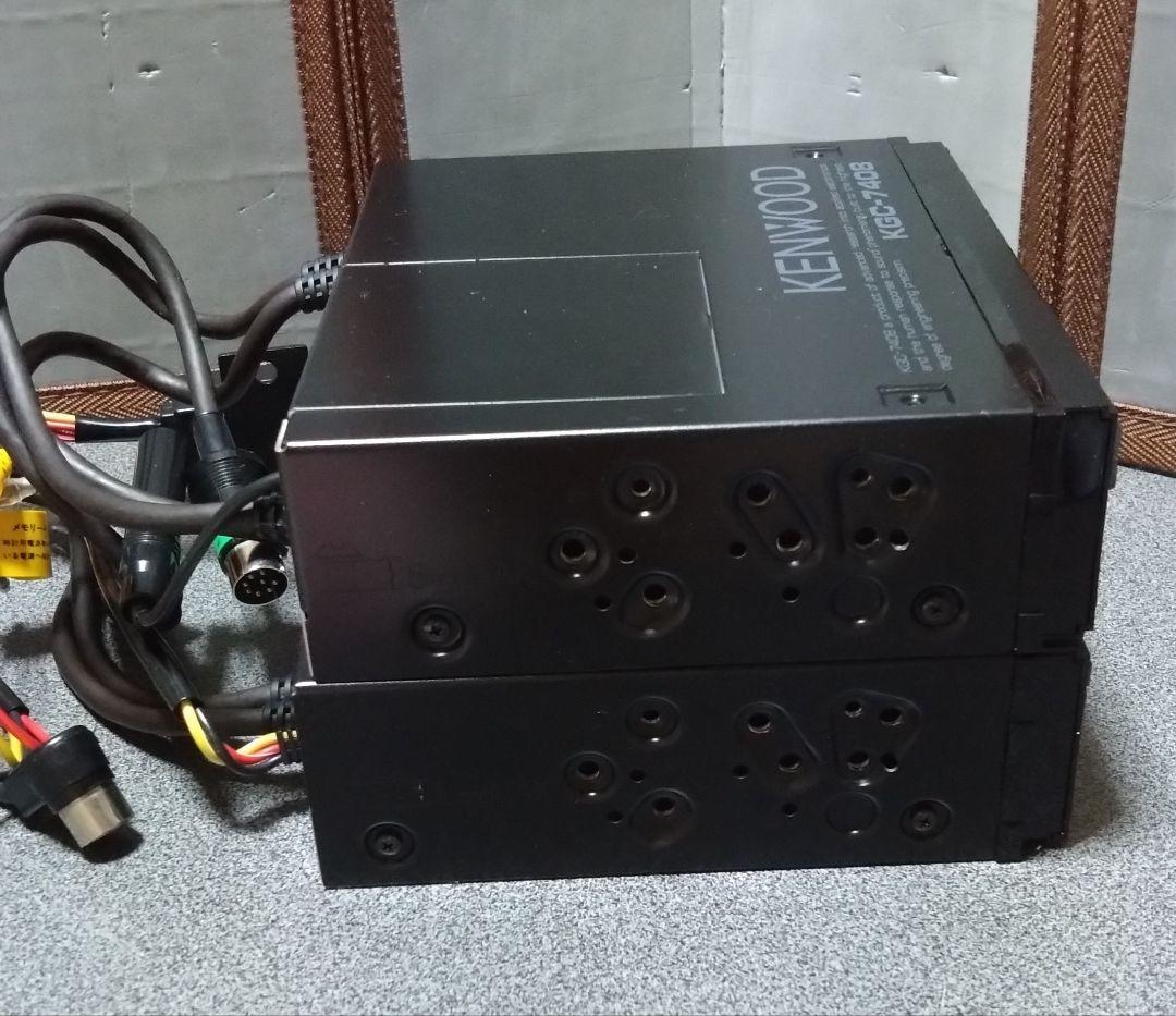 [動作未確認]　KENWOOD　カセットデッキ＆グラフィックイコライザー