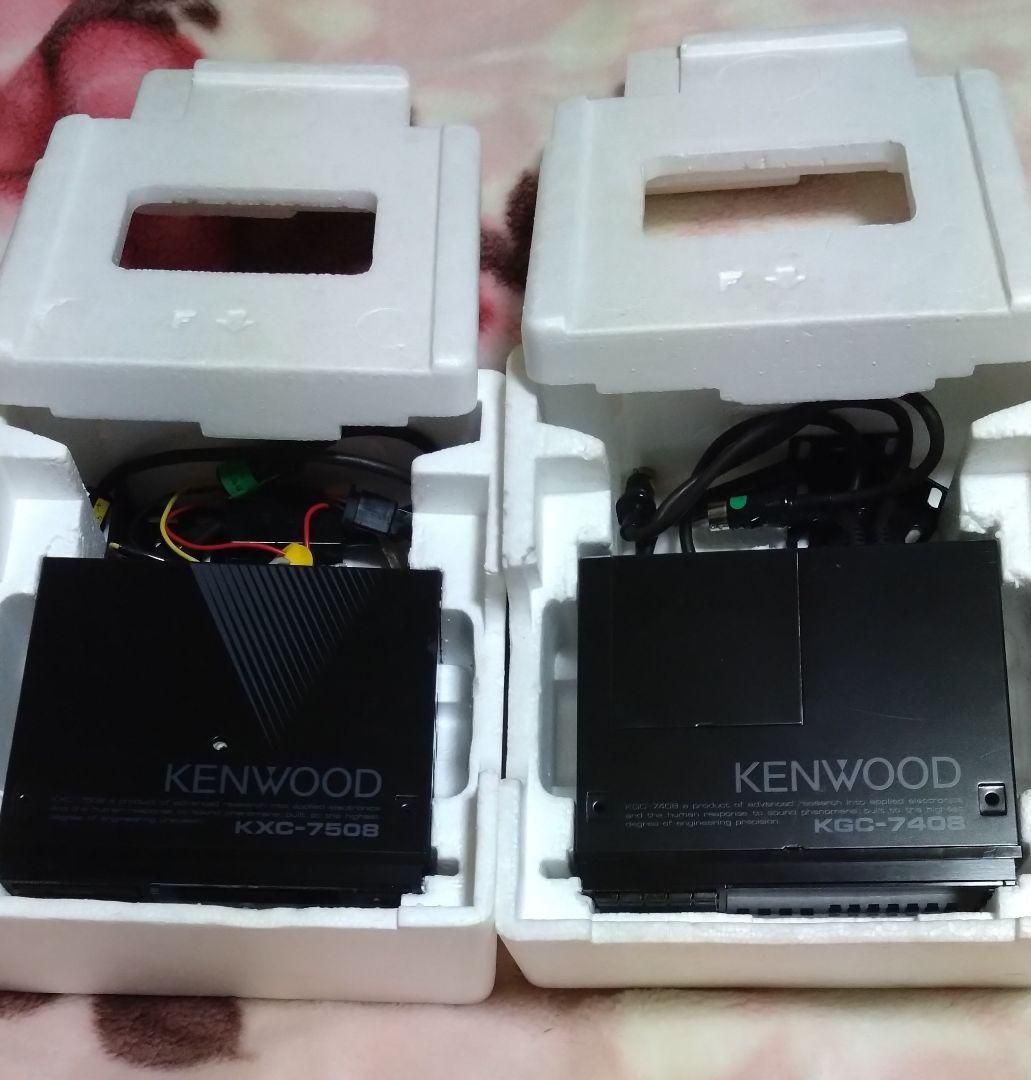[動作未確認]　KENWOOD　カセットデッキ＆グラフィックイコライザー