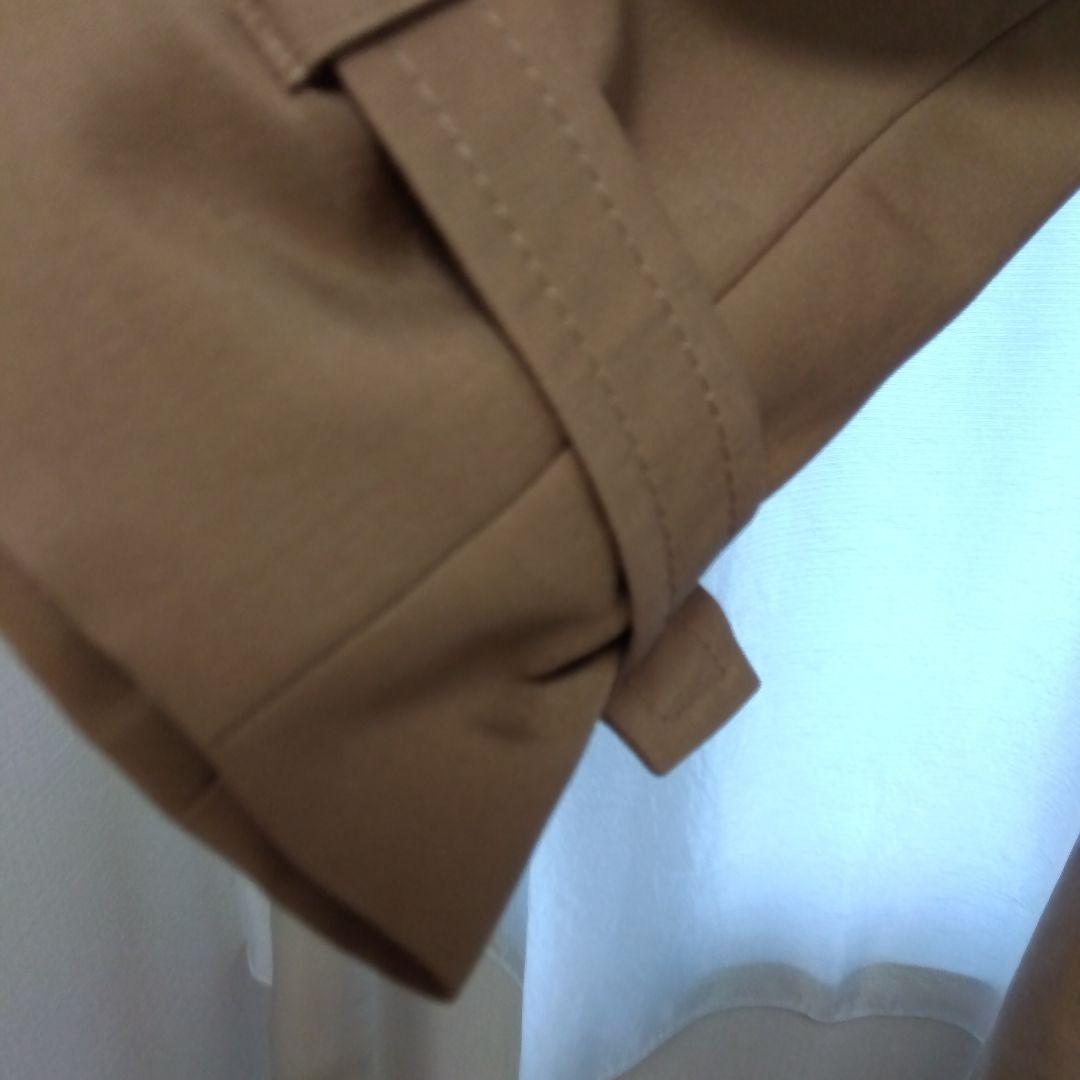 美品✨TOMORROWLAND　ベージュ トレンチコート ウール シルク