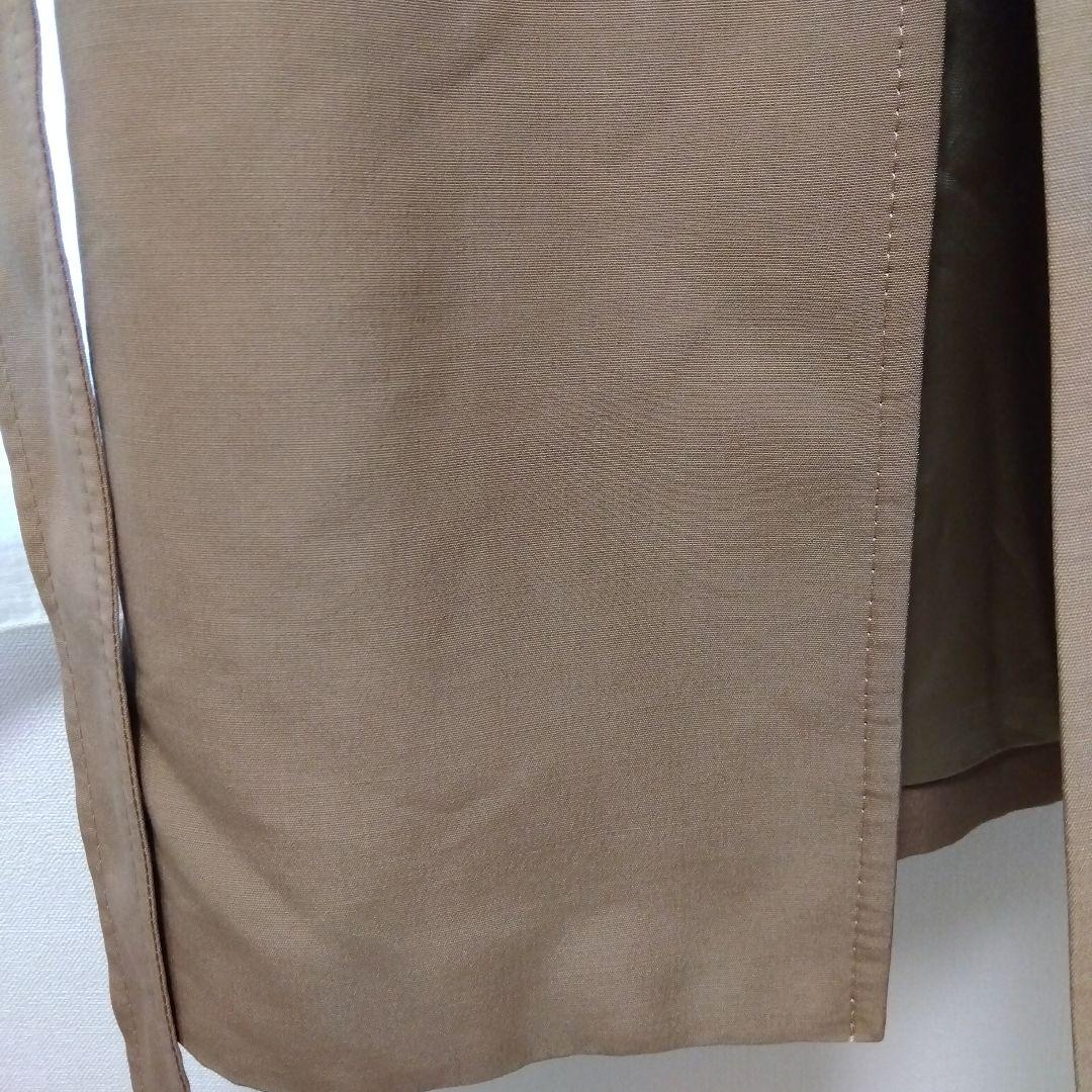 美品✨TOMORROWLAND　ベージュ トレンチコート ウール シルク