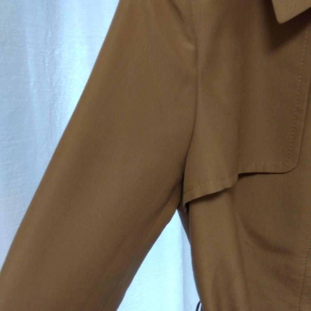 美品✨TOMORROWLAND　ベージュ トレンチコート ウール シルク