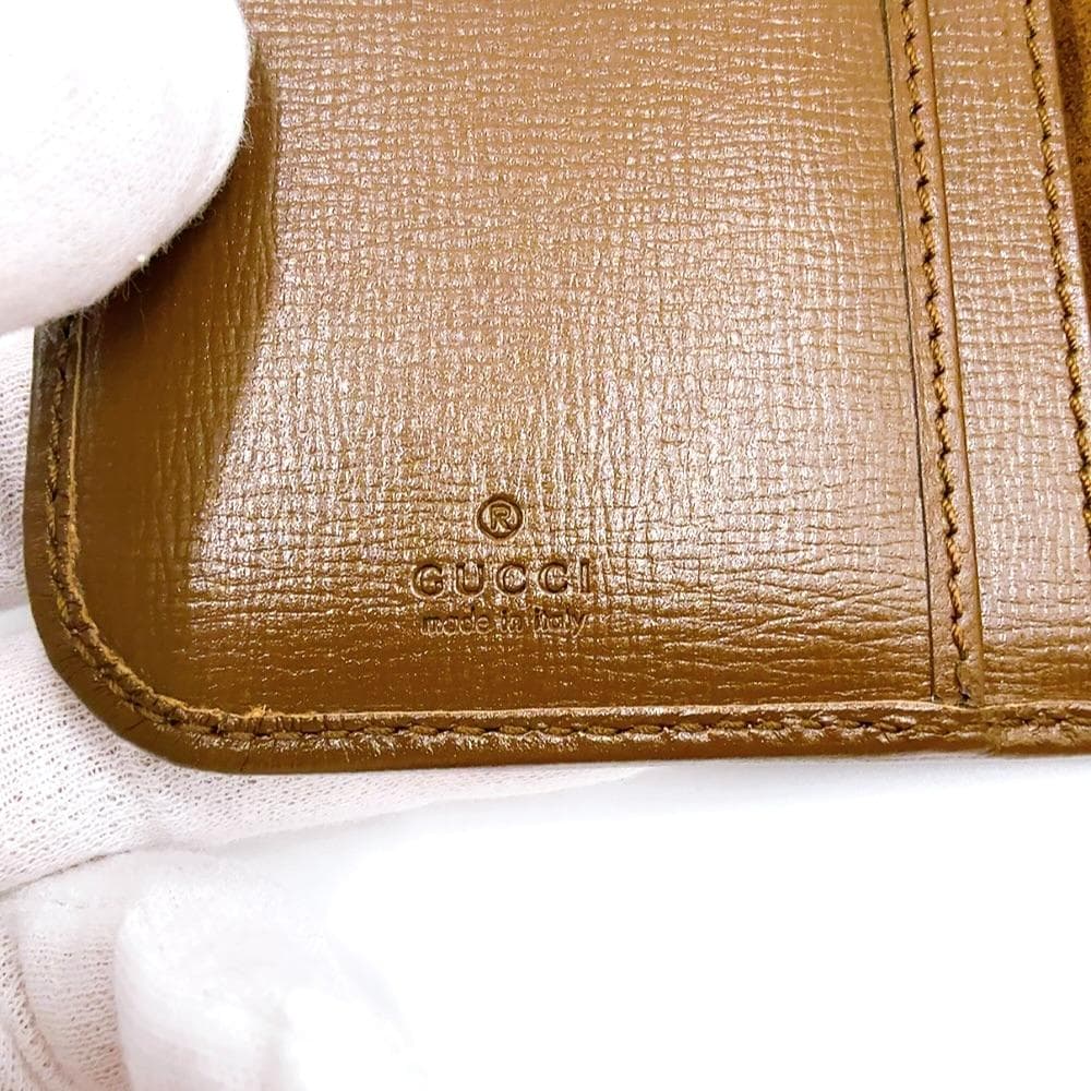 ◇グッチ◇760184/PVC/レザー/GGスプリーム/iPhone15ケース