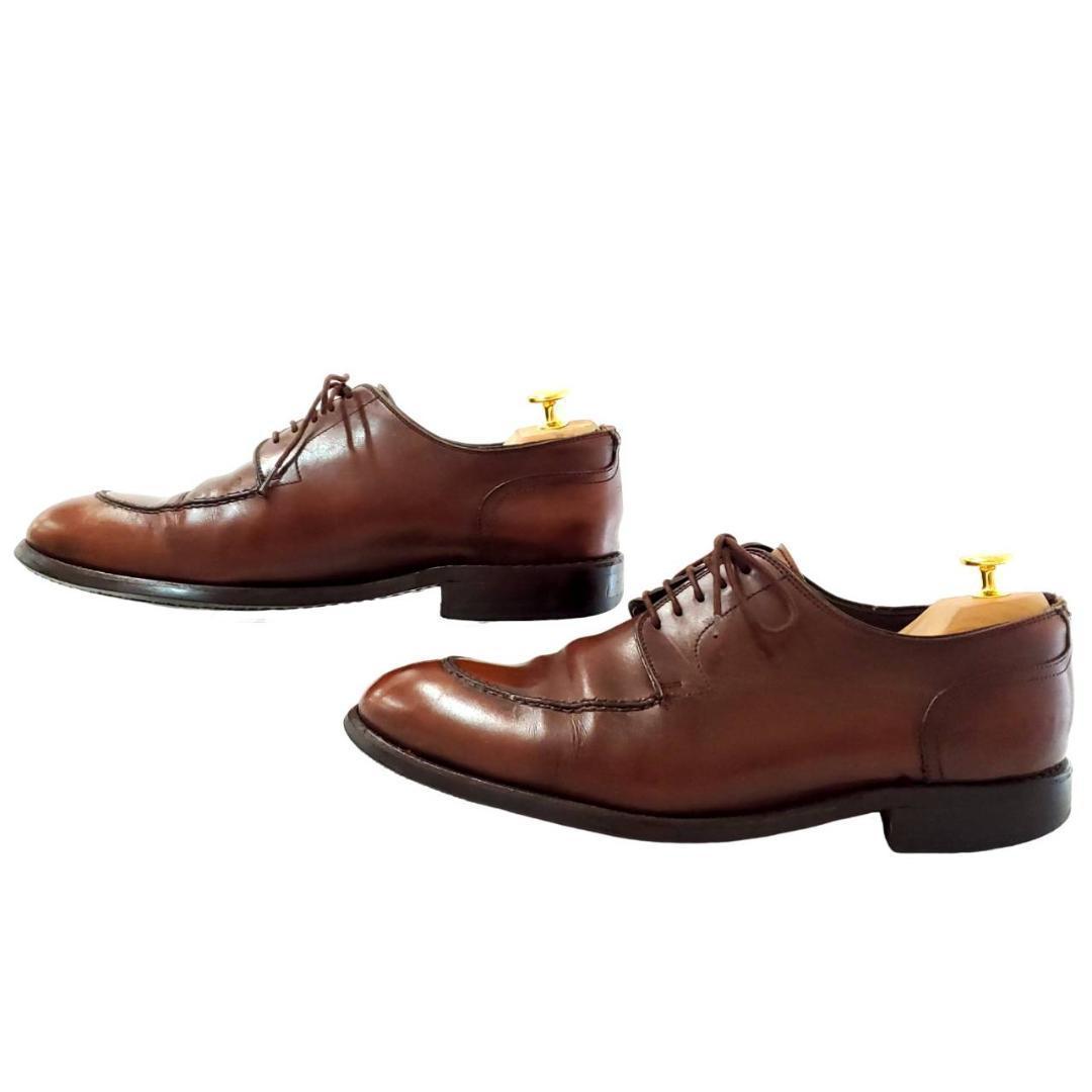 バーウィック　Uチップ　ダイナイトソール　本革　レザー　UK8.5　ブラウン