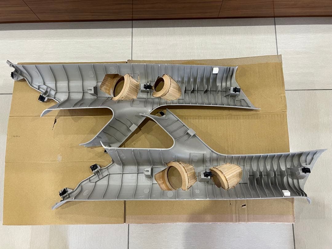 エルグランドE52　ツィーター　スコーカー　取付用　Aピラー　加工品