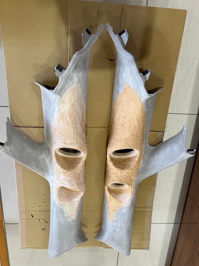 エルグランドE52　ツィーター　スコーカー　取付用　Aピラー　加工品