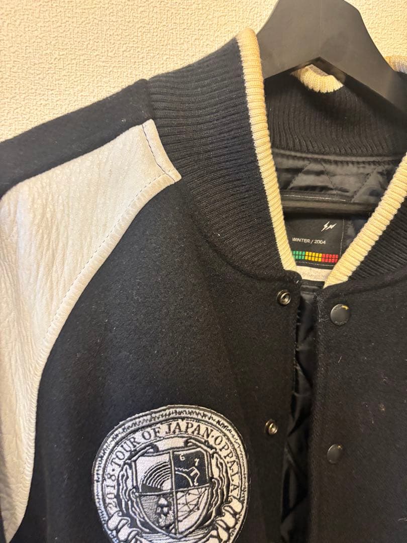 04AW NEIGHBORHOOD × FRAGMENT レザー スタジャン