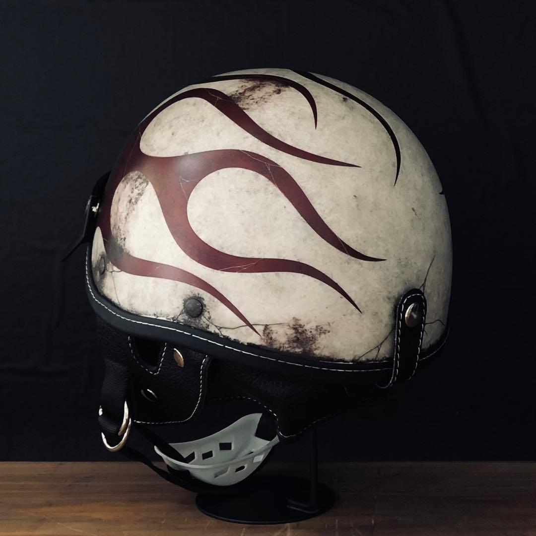 ファイヤー エイジング カスタム　目深　ショーティー ポリスヘルメット 小帽体