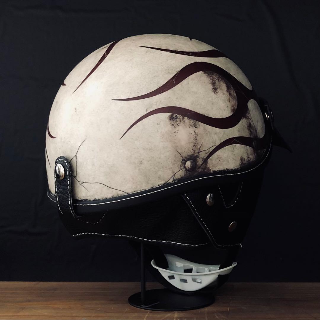 ファイヤー エイジング カスタム　目深　ショーティー ポリスヘルメット 小帽体