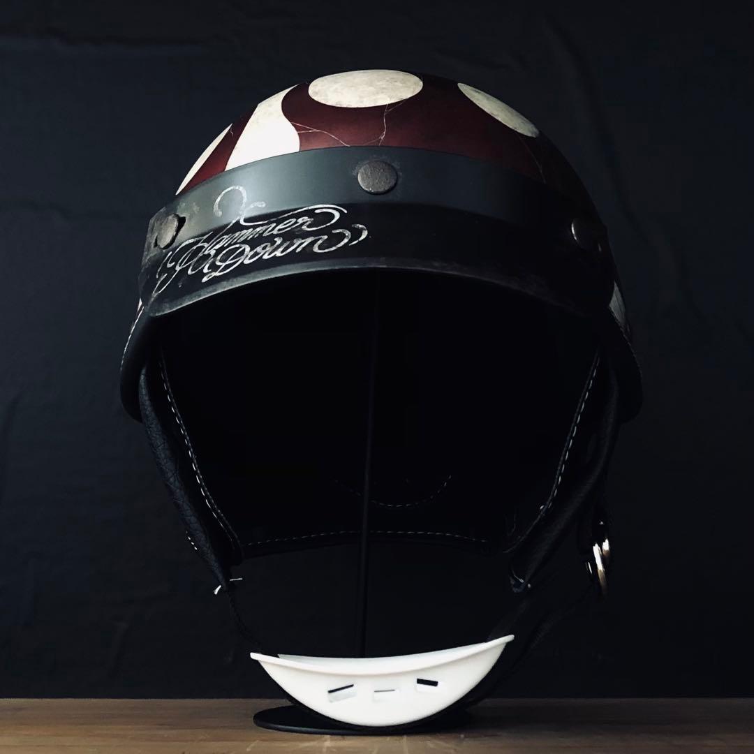 ファイヤー エイジング カスタム　目深　ショーティー ポリスヘルメット 小帽体