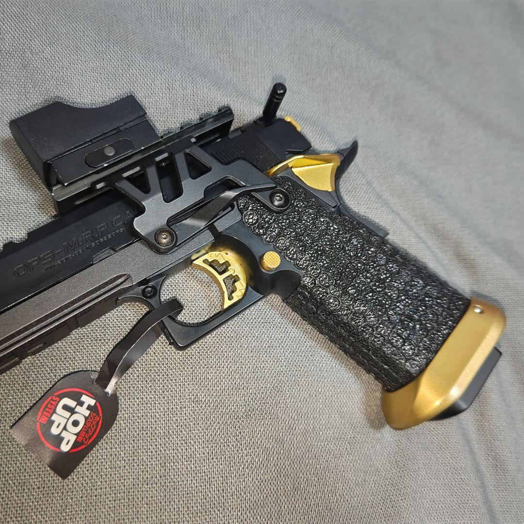 東京マルイ ガスブローバック ハイキャパ5.1ゴールドマッチ レースガンカスタム