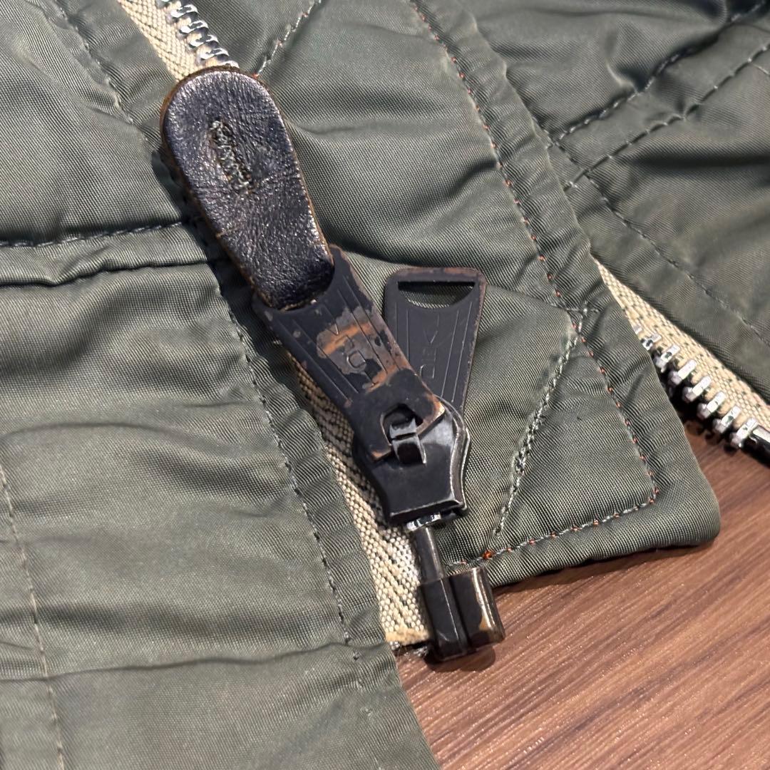 80s MA-1 米軍実物MIL-J-82790E ALPHA IDEAL XS