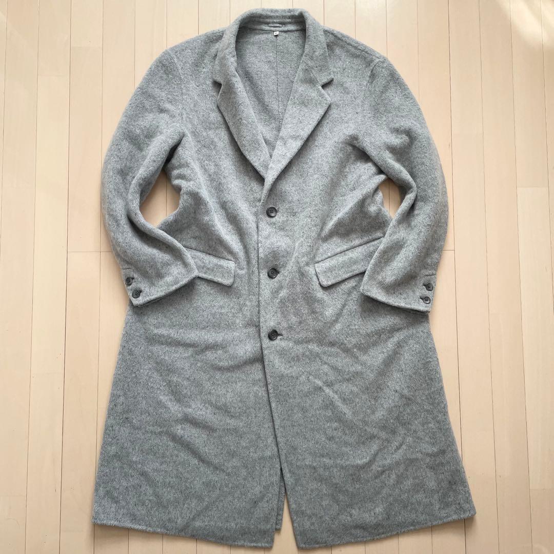 無印良品【XLサイズ カシミヤ混 美品】チェスターコート メンズ XLサイズ