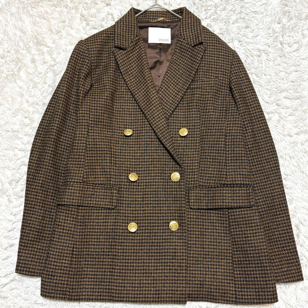 【未使用級】ガリャルダガランテ ダブルテーラードジャケット 金ボタン