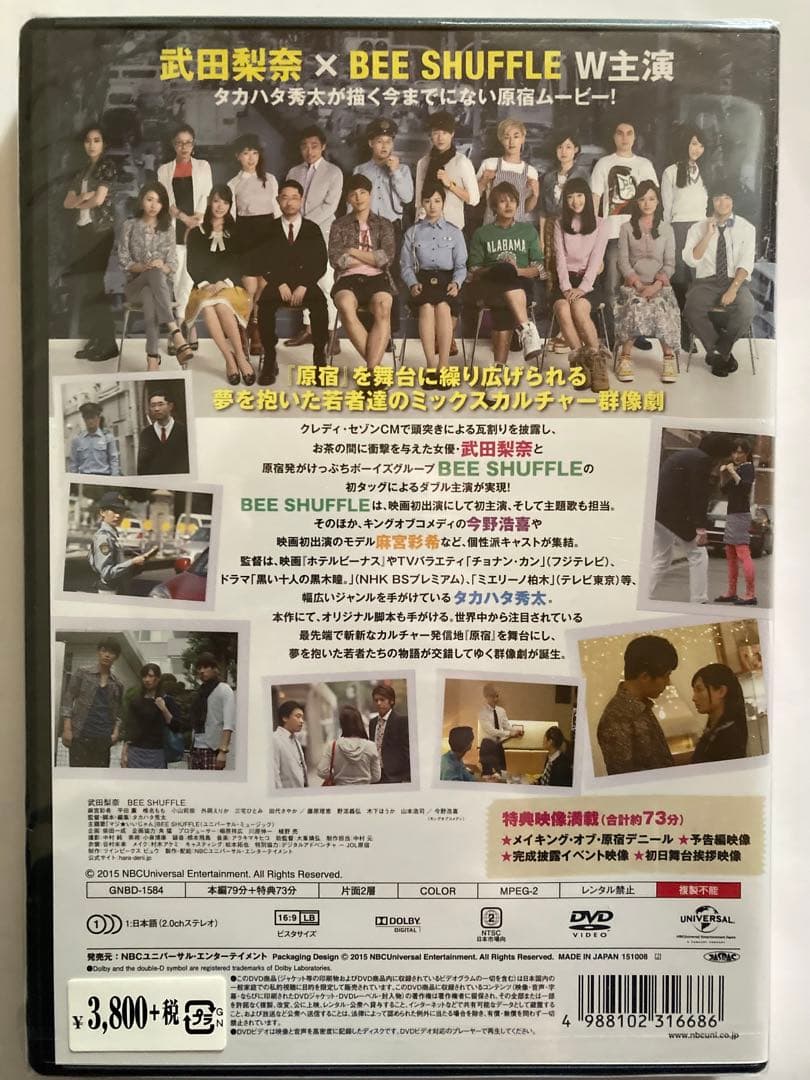 映画「原宿デニール」   DVD