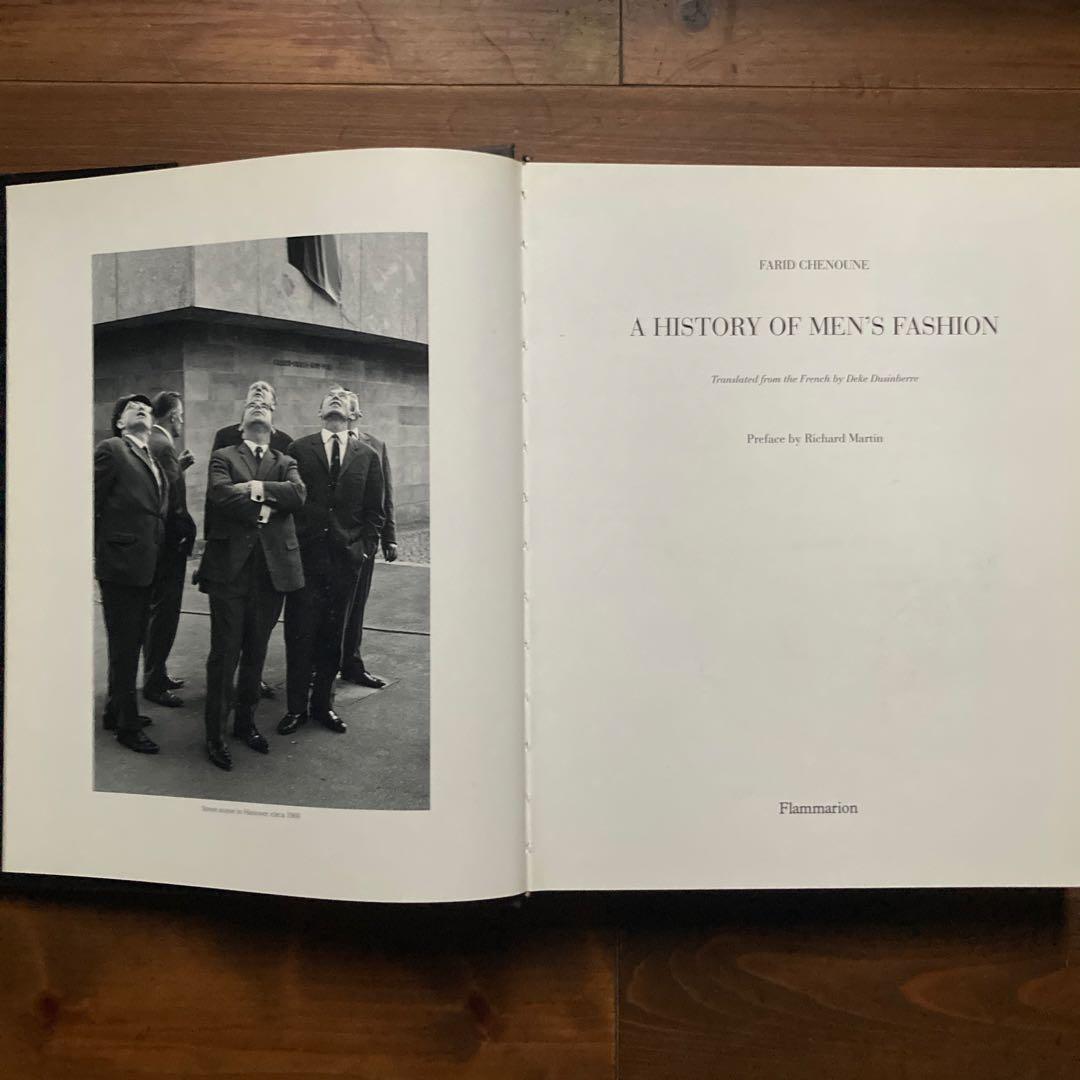 洋書 A HISTORY OF MEN'S FASHION