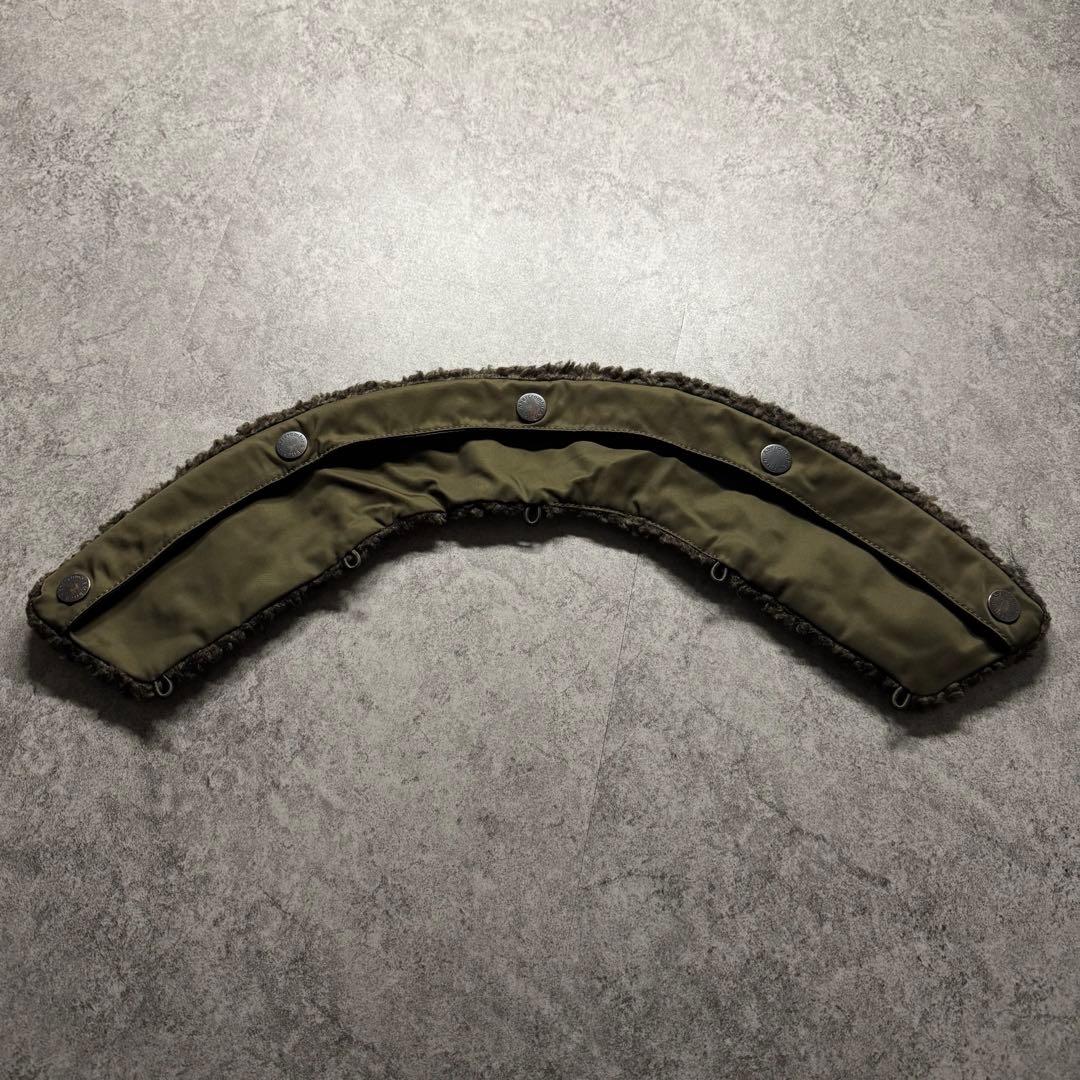 【00s archive】A&F M フライトジャケット　B-15 短丈　襟ボア