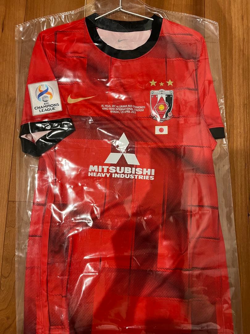 浦和レッズ 興梠慎三 #30 2022 ACL FINALユニフォーム タグ付き