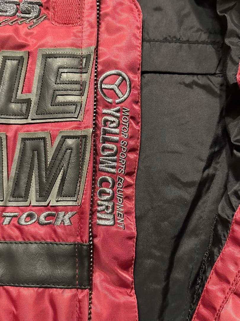 イエローコーン スレッジハマー レーシングジャケット LL バーガンディ