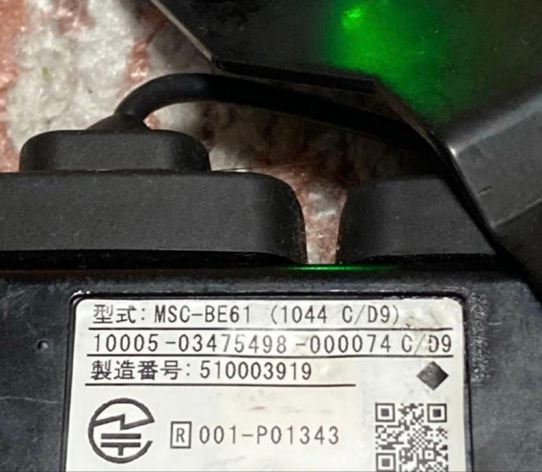 ミツバ ETC本体アンテナ分離型 MSC-BE61 中古
